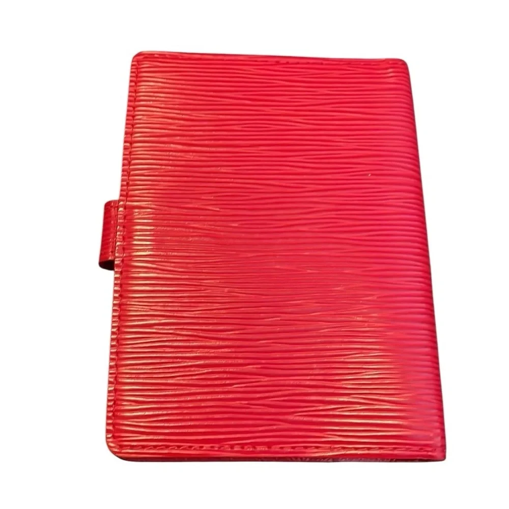 Louis Vuitton Epi Agenda PM‎ Red Leather Gold Hardware Notebook - Picture 6 of 11